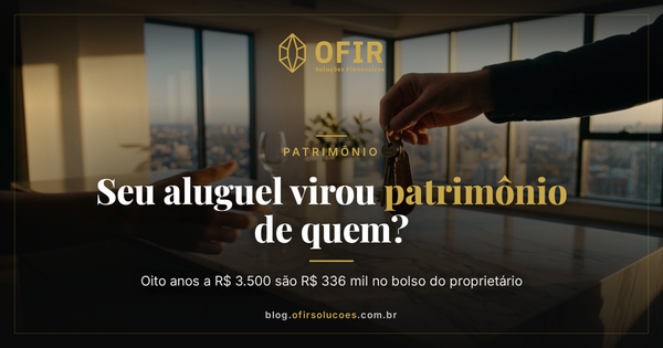 Quanto do seu aluguel já virou patrimônio do proprietário